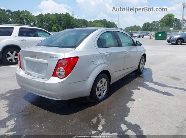 1G1JA5SHXG4171366 2016 CHEVROLET SONIC Silver Հետևի աջ