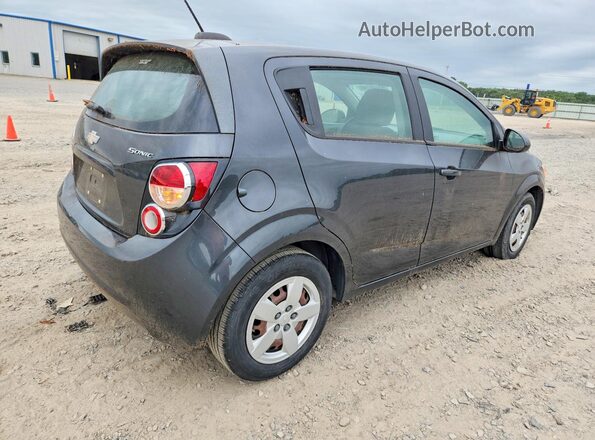 1G1JA6SH7G4152330 2016 CHEVROLET SONIC Black Trasero derecho
