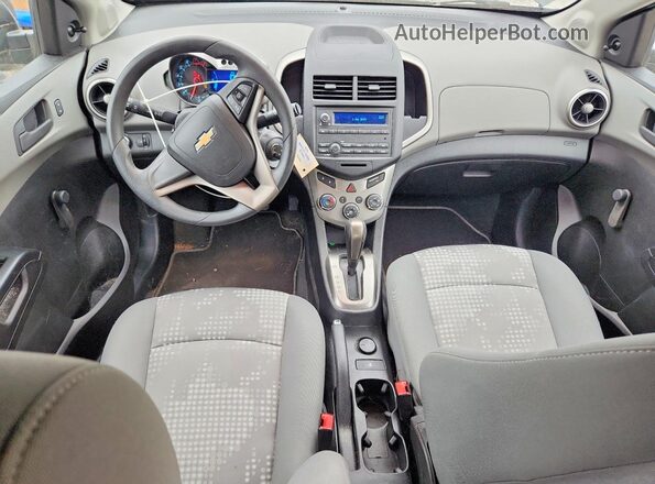 1G1JA6SH7G4152330 2016 CHEVROLET SONIC Black Vista del salpicadero
