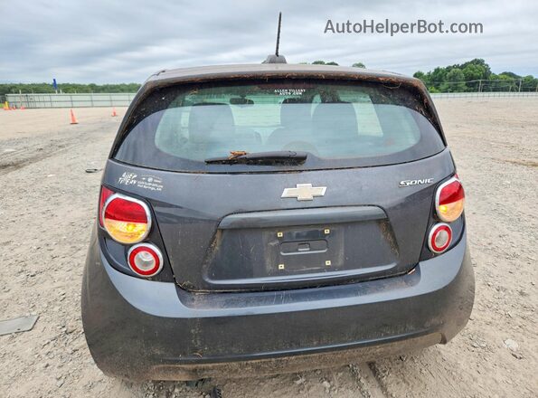 1G1JA6SH7G4152330 2016 CHEVROLET SONIC Black Vista trasera