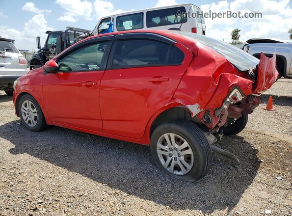 1G1JB5SB2L4142625 2020 CHEVROLET SONIC Красный Задняя левая четверть