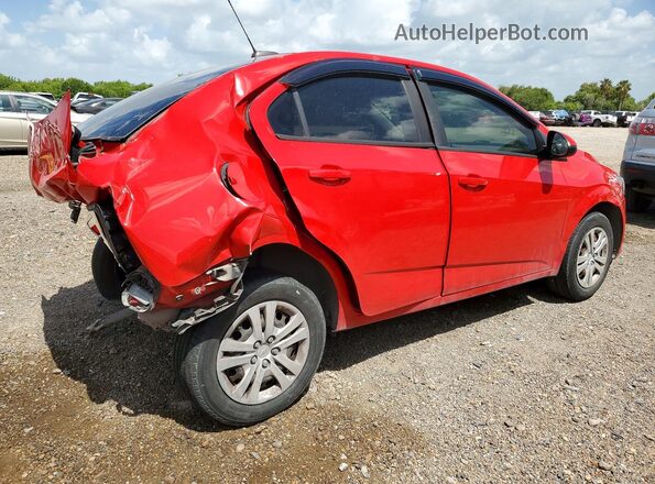 1G1JB5SB2L4142625 2020 CHEVROLET SONIC Красный Задняя правая четверть