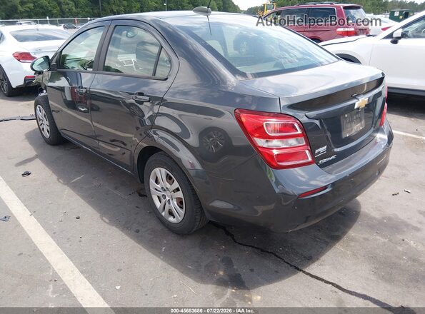 1G1JB5SB5K4101761 2019 CHEVROLET SONIC Gray Հետևի ձախ