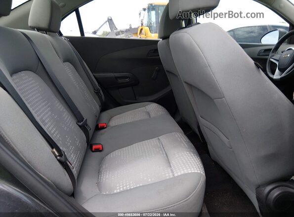 1G1JB5SB5K4101761 2019 CHEVROLET SONIC Gray VIN կոդի պիտակի տեսք
