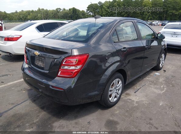 1G1JB5SB5K4101761 2019 CHEVROLET SONIC Gray Հետևի աջ
