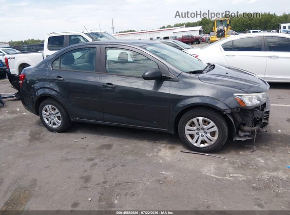 1G1JB5SB5K4101761 2019 CHEVROLET SONIC Gray Սալոնի 360 աստիճան տեսք