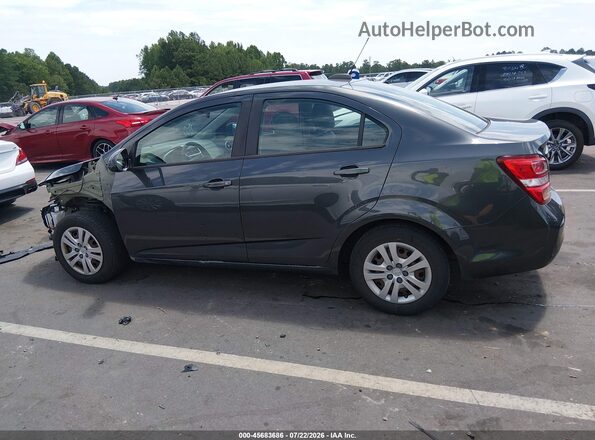 1G1JB5SB5K4101761 2019 CHEVROLET SONIC Gray 