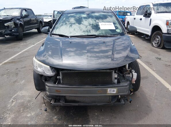 1G1JB5SB5K4101761 2019 CHEVROLET SONIC Gray Սալոնի հետևի տեսք