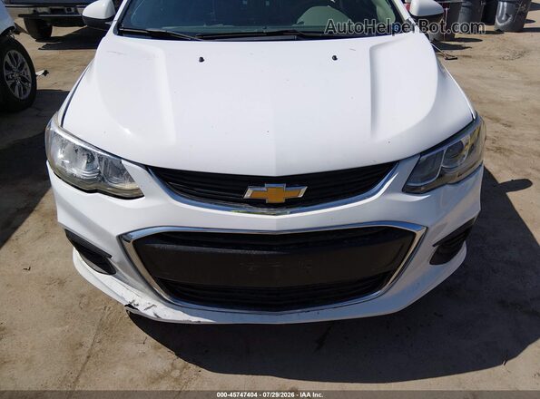 1G1JB5SB5L4101115 2020 CHEVROLET SONIC White Vista del cuadro de instrumentos