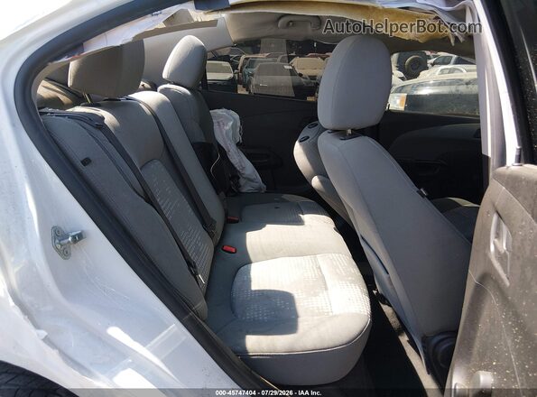 1G1JB5SB5L4101115 2020 CHEVROLET SONIC White Vista de la etiqueta del VIN