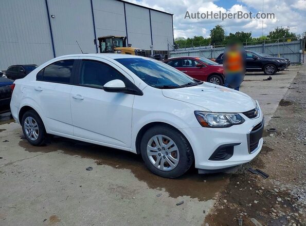 1G1JB5SB6L4105352 2020 CHEVROLET SONIC White Przód prawy