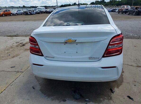 1G1JB5SB6L4105352 2020 CHEVROLET SONIC White Widok z tyłu