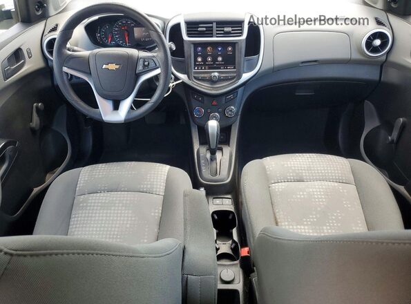 1G1JB5SB6L4105352 2020 CHEVROLET SONIC White Widok deski rozdzielczej