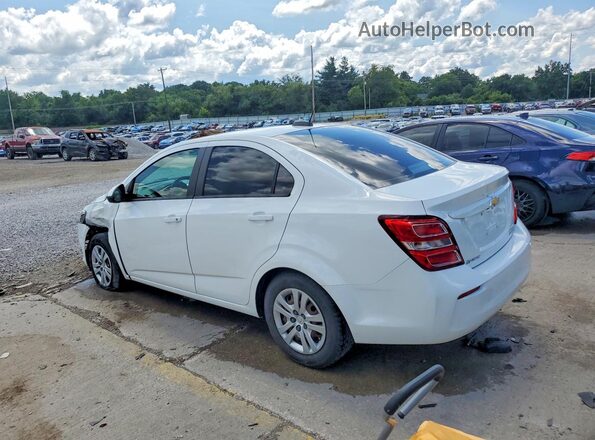 1G1JB5SB6L4105352 2020 CHEVROLET SONIC White Tył lewy