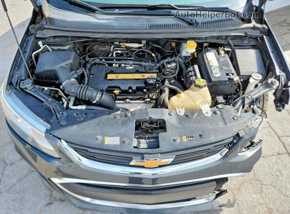 1G1JB5SBXL4101661 2020 CHEVROLET SONIC Серый Вид задней части салона