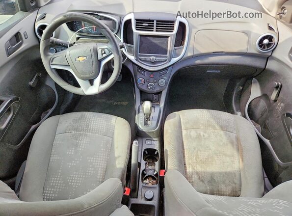 1G1JB5SBXL4101661 2020 CHEVROLET SONIC Серый Вид панели приборов