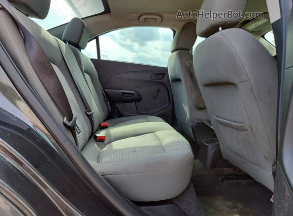1G1JB5SBXL4101661 2020 CHEVROLET SONIC Серый Вид задних сидений