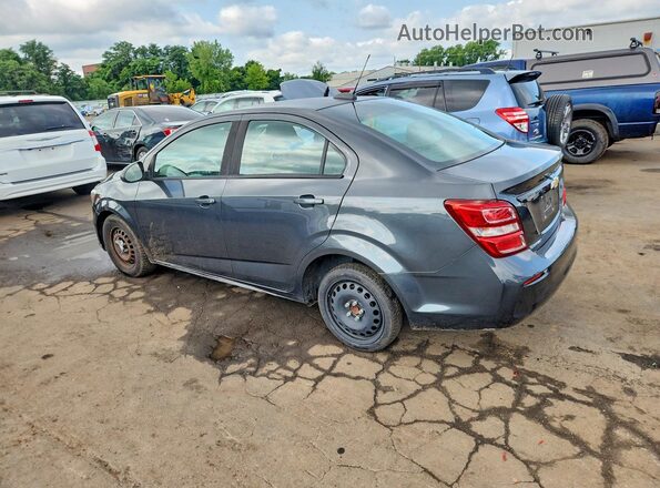 1G1JB5SG5H4133601 2017 CHEVROLET SONIC Gray Rear left
