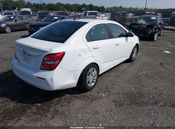 1G1JB5SGXH4177271 2017 CHEVROLET SONIC White Trasero derecho