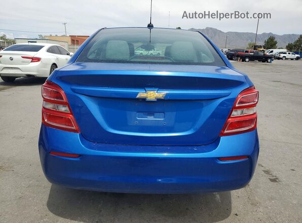 1G1JB5SH0H4136625 2017 CHEVROLET SONIC Blue Հետևի տեսք