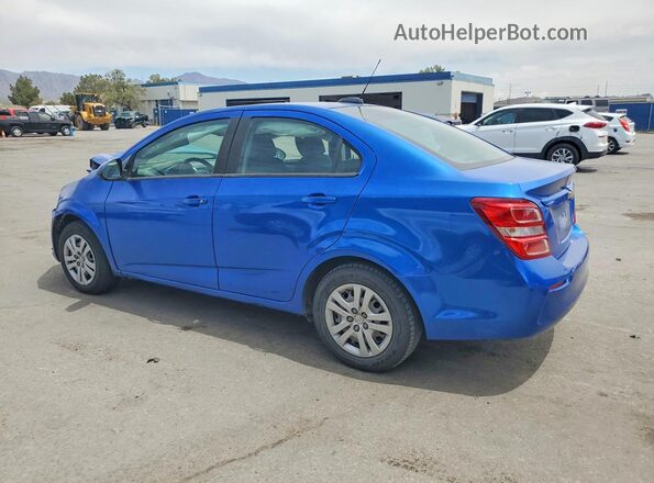 1G1JB5SH0H4136625 2017 CHEVROLET SONIC Blue Հետևի ձախ