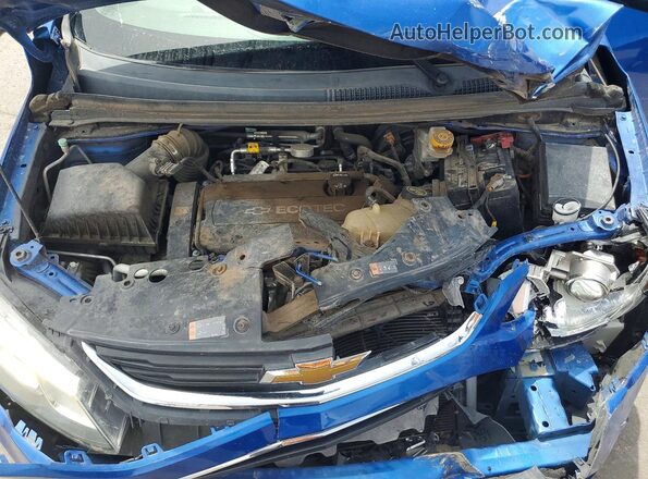 1G1JB5SH0H4136625 2017 CHEVROLET SONIC Blue Սալոնի հետևի տեսք