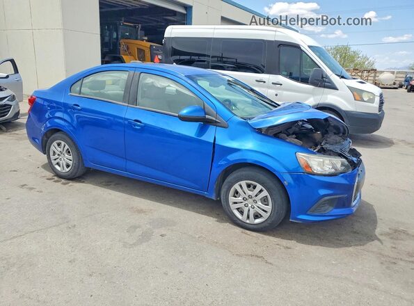 1G1JB5SH0H4136625 2017 CHEVROLET SONIC Blue Առջևի աջ