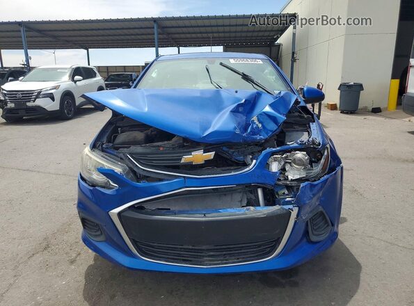 1G1JB5SH0H4136625 2017 CHEVROLET SONIC Blue Դիմացի տեսք