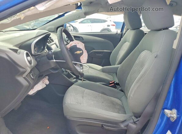 1G1JB5SH0H4136625 2017 CHEVROLET SONIC Blue Սալոնի դիմացի տեսք
