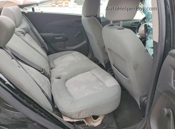 1G1JB5SH3H4131094 2017 CHEVROLET SONIC Black Vista interior trasera