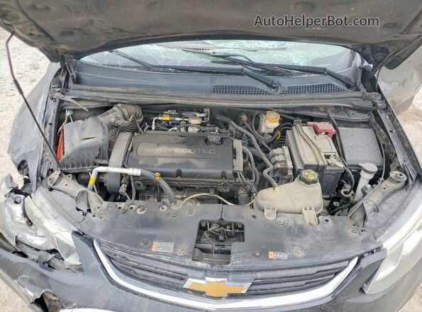 1G1JB5SH3H4131094 2017 CHEVROLET SONIC Black Vista del compartimento del motor