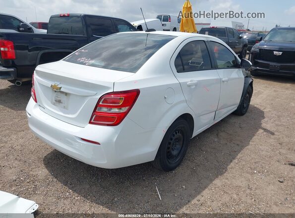 1G1JB5SH3H4142726 2017 CHEVROLET SONIC White Задня права чверть