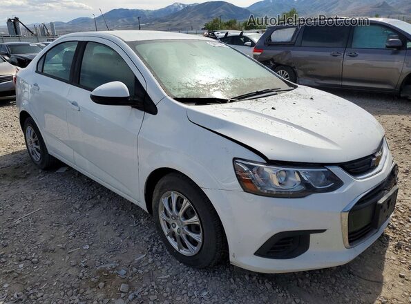 1G1JB5SH4H4156022 2017 CHEVROLET SONIC White Delantero derecho
