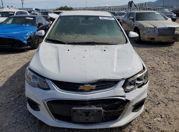 1G1JB5SH4H4156022 2017 CHEVROLET SONIC White Vista frontal