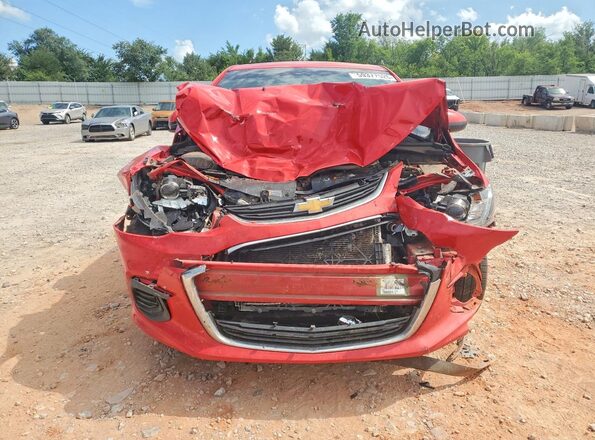 1G1JB5SH5J4127599 2018 CHEVROLET SONIC Red Vista frontal