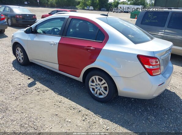 1G1JB5SH6H4166793 2017 CHEVROLET SONIC Gray Rear left