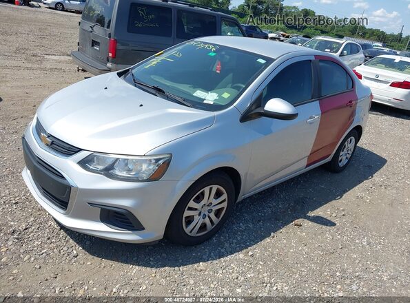 1G1JB5SH6H4166793 2017 CHEVROLET SONIC Gray Front left