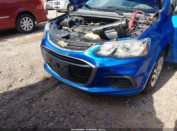 1G1JB5SH9H4134808 2017 CHEVROLET SONIC Blue Vista frontal