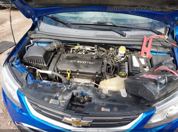 1G1JB5SH9H4134808 2017 CHEVROLET SONIC Blue Vista trasera