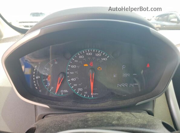 1G1JB5SH9H4138535 2017 CHEVROLET SONIC Blue Vista del cuadro de instrumentos