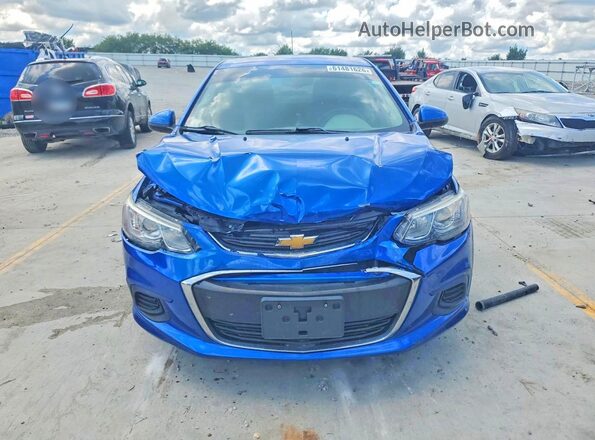 1G1JB5SH9H4138535 2017 CHEVROLET SONIC Blue Vista frontal