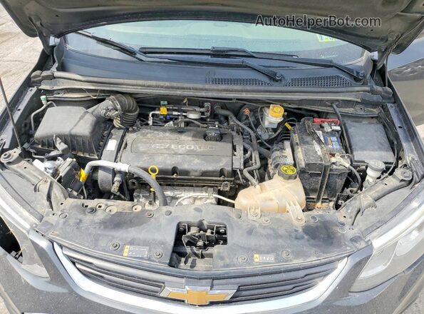 1G1JB5SH9H4151172 2017 CHEVROLET SONIC Gray Սալոնի հետևի տեսք