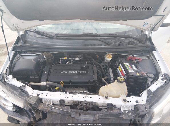 1G1JB5SH9H4176413 2017 CHEVROLET SONIC Белый Вид сзади