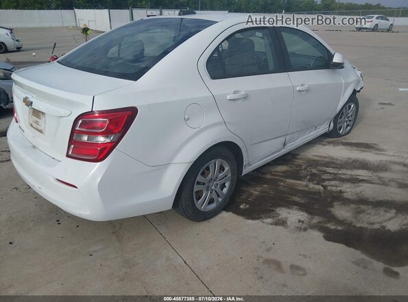 1G1JB5SH9H4176413 2017 CHEVROLET SONIC Белый Задняя правая четверть
