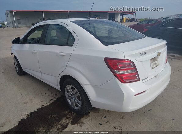 1G1JB5SH9H4176413 2017 CHEVROLET SONIC Белый Задняя левая четверть