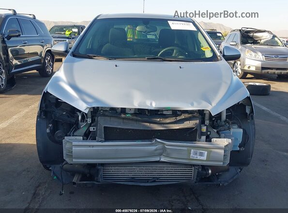 1G1JC5SB6G4149709 2016 CHEVROLET SONIC Silver Front view
