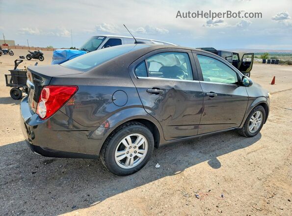 1G1JC5SH0G4152612 2016 CHEVROLET SONIC Gray Trasero derecho