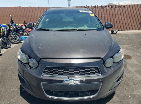 1G1JC5SH1G4139755 2016 CHEVROLET SONIC Gray Вид спереду