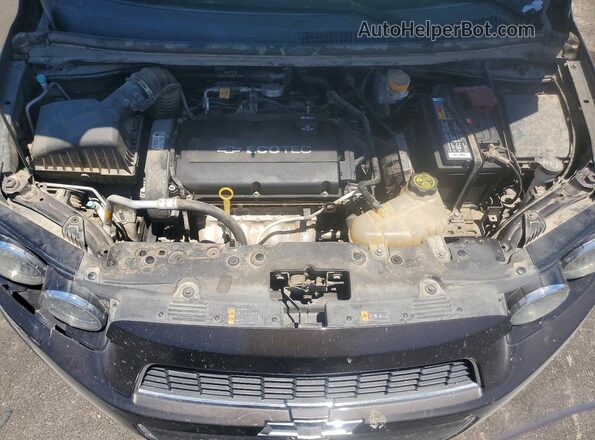1G1JC5SH1G4139755 2016 CHEVROLET SONIC Gray Вид задньої частини салону