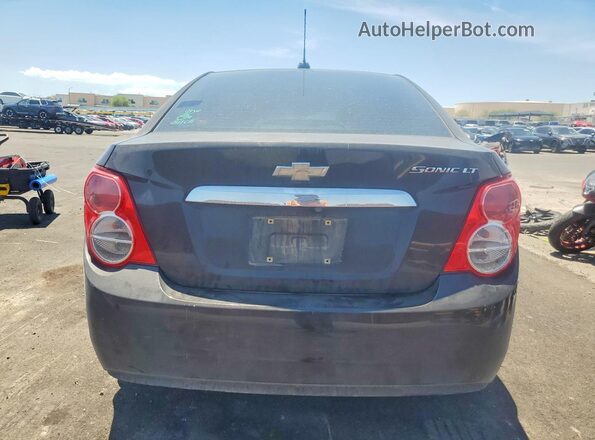 1G1JC5SH1G4139755 2016 CHEVROLET SONIC Gray Вид ззаду